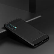 For OnePlus Nord CE 5G MOFI Gentleness Brushed Carbon Fiber Soft TPU Case(Black)