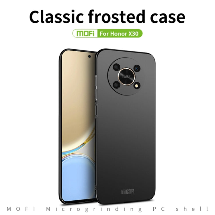For Honor X30 5G MOFI Frosted PC Ultra-thin Hard Case(Red)