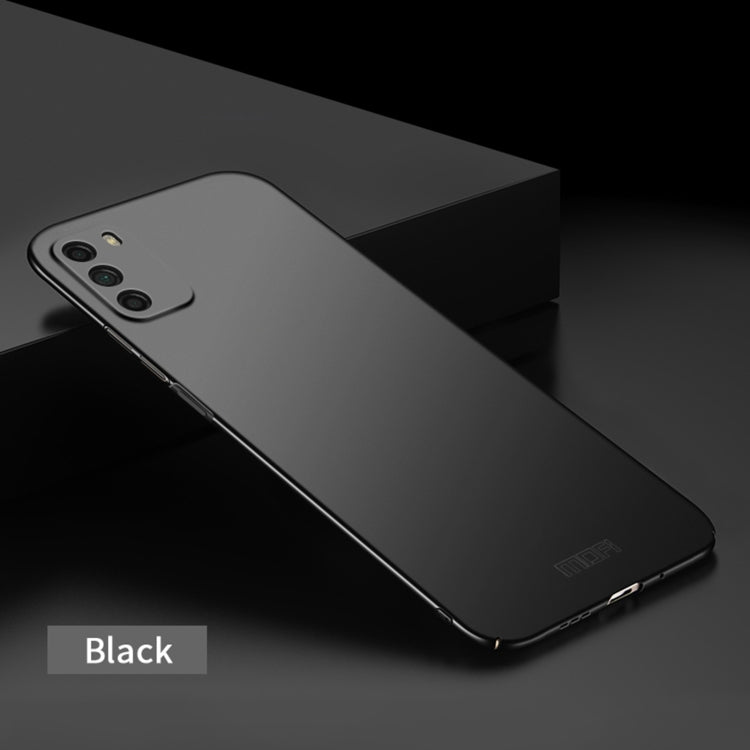 For Xiaomi Poco M3 / Redmi 9T MOFI Frosted PC Ultra-thin Hard Case(Black)