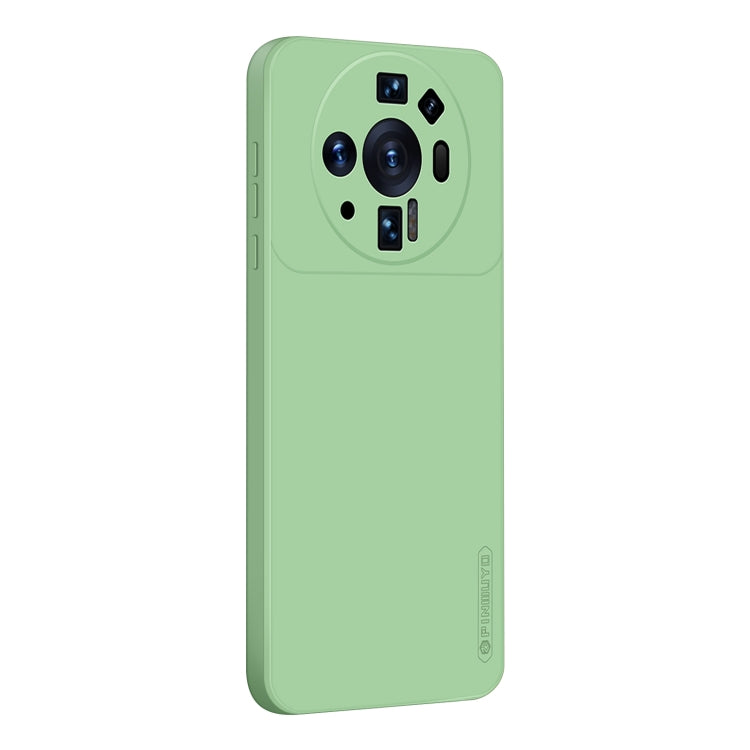 For Xiaomi 12S Ultra PINWUYO Sense Series Liquid Silicone TPU Mobile Phone Case(Green)