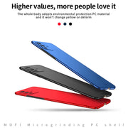 For vivo S12 Pro MOFI Frosted PC Ultra-thin Hard Phone Case(Blue)