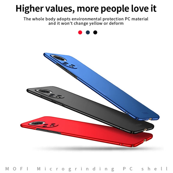 For Huawei Nova 9 MOFI Frosted PC Ultra-thin Hard Phone Case(Black)