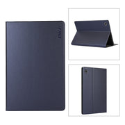 For Samsung Galaxy Tab A8 10.5 2021 X200/X205 ENKAY Leather Stand Smart Tablet Case(Dark Blue)