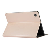 For Samsung Galaxy Tab A8 10.5 2021 X200/X205 ENKAY Leather Stand Smart Tablet Case(Gold)