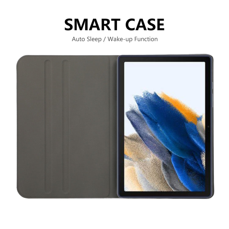 For Samsung Galaxy Tab A8 10.5 2021 X200/X205 ENKAY Leather Stand Smart Tablet Case(Black)