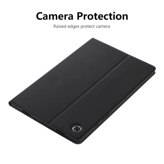 For Samsung Galaxy Tab A8 10.5 2021 X200/X205 ENKAY Leather Stand Smart Tablet Case(Black)