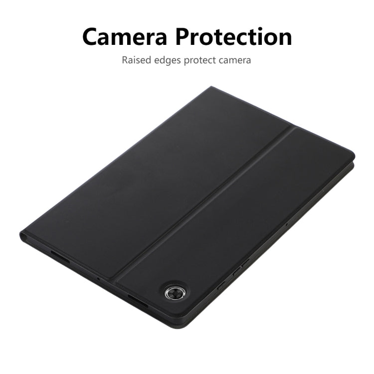 For Samsung Galaxy Tab A8 10.5 2021 X200/X205 ENKAY Leather Stand Smart Tablet Case(Black)