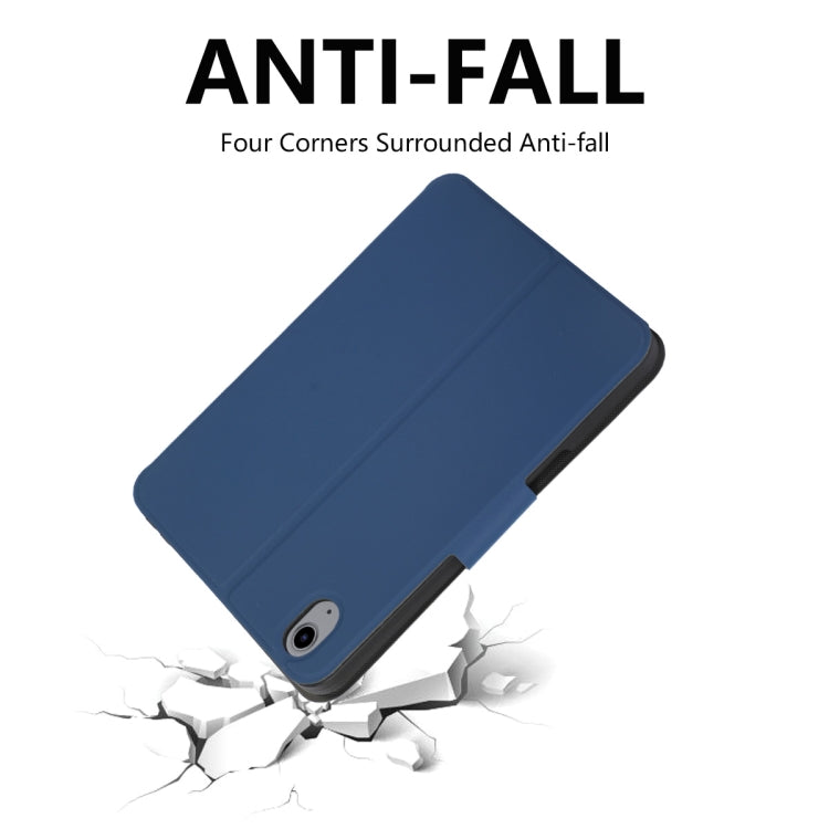 For iPad mini 2024 / mini 6 ENKAY Leather Stand Smart Tablet Case(Black)