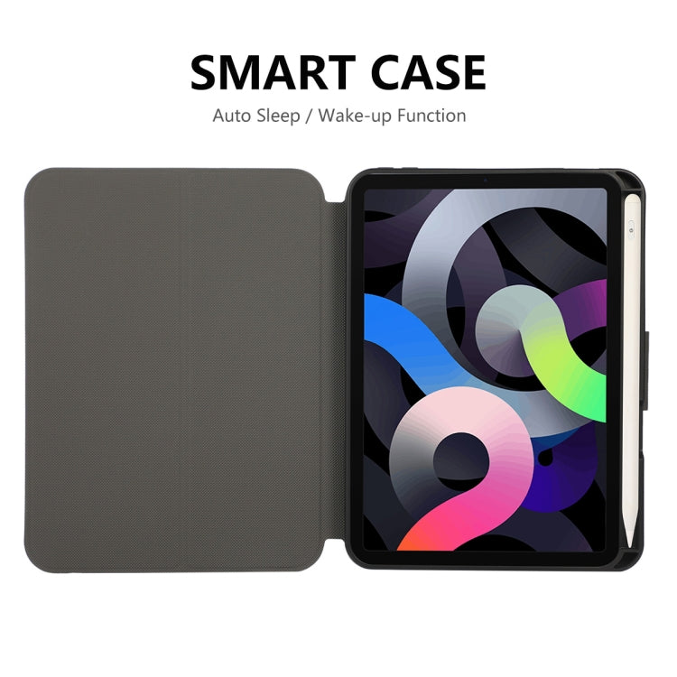 For iPad mini 2024 / mini 6 ENKAY Leather Stand Smart Tablet Case(Black)