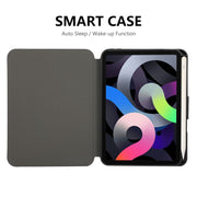For iPad mini 2024 / mini 6 ENKAY Leather Stand Smart Tablet Case(Black)