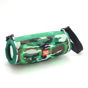 T&G TG642 RGB Light Water-resistant  Portable Bluetooth Speaker Support FM / TF Card(Camouflage)