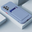 For Samsung Galaxy A53 5G Skin Feel Card Contrast Color Button TPU Phone Case(Grey) - Galaxy Phone Cases by PMC TechLife | Online Shopping South Africa | PMC TechLife | Buy Now Pay Later Mobicred