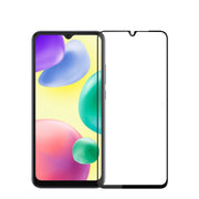 For Xiaomi Redmi 10A MOFI 9H 2.5D Full Screen Tempered Glass Film(Black)