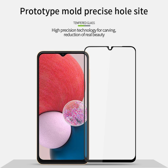 For Samsung Galaxy A13 4G MOFI 9H 2.5D Full Screen Tempered Glass Film(Black)