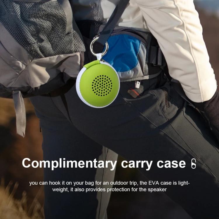 A106Pro IPX7 Water-resistant Mini Portable Bluetooth Metal Speaker(Black)