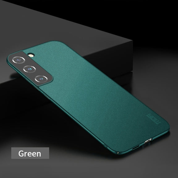 For Samsung Galaxy S22 5G MOFI Fandun Series Frosted Ultra-thin PC Hard Phone Case(Green)