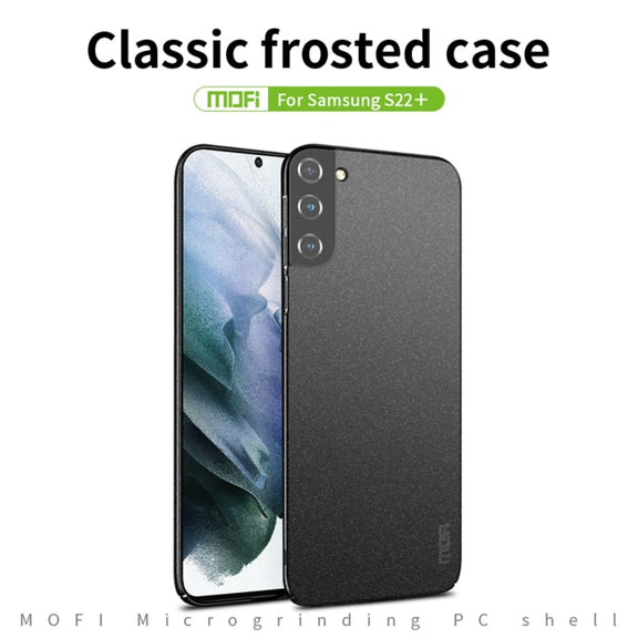 For Samsung Galaxy S22+ 5G MOFI Fandun Series Frosted Ultra-thin PC Hard Phone Case(Grey)