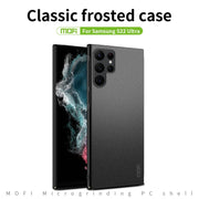 For Samsung Galaxy S22 Ultra 5G MOFI Fandun Series Frosted Ultra-thin PC Hard Phone Case(Grey)
