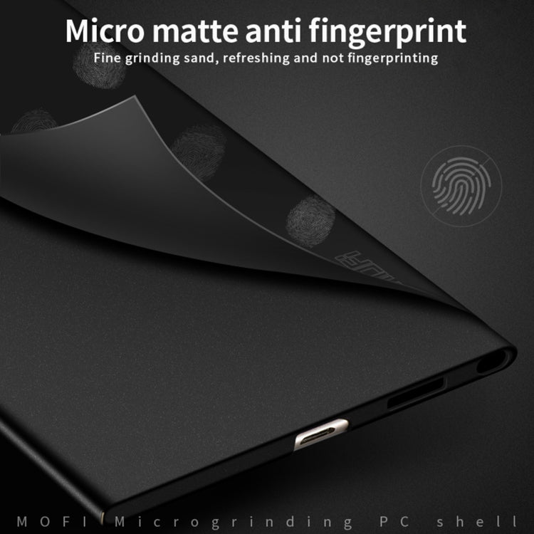 For Samsung Galaxy S22 Ultra 5G MOFI Fandun Series Frosted Ultra-thin PC Hard Phone Case(Grey)