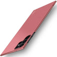 For Samsung Galaxy S22 Ultra 5G MOFI Fandun Series Frosted Ultra-thin PC Hard Phone Case(Red) - free shipping - PMC TechLife - Order now!