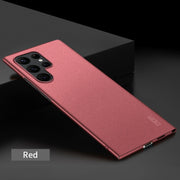 For Samsung Galaxy S22 Ultra 5G MOFI Fandun Series Frosted Ultra-thin PC Hard Phone Case(Red)