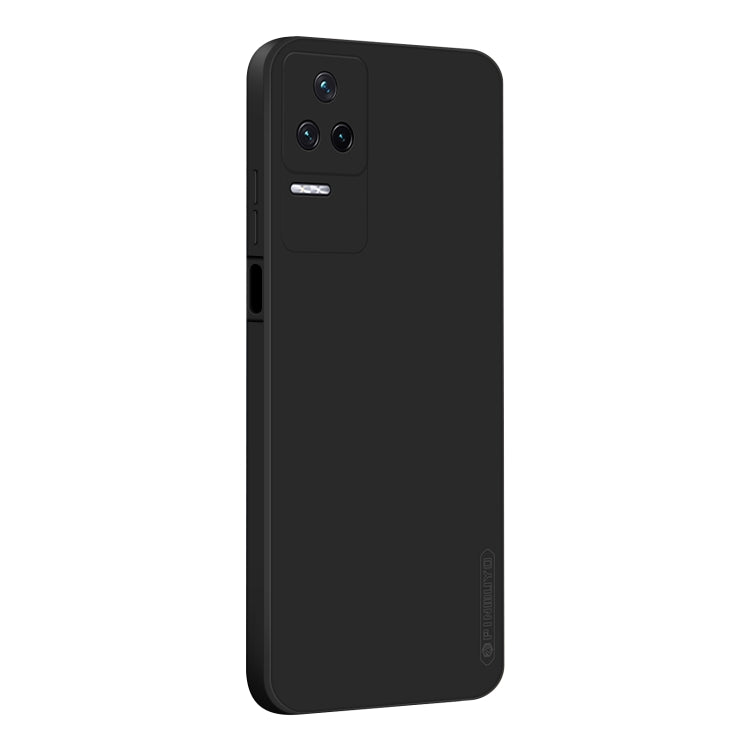 For Xiaomi Redmi K40S PINWUYO Sense Series Liquid Silicone TPU Phone Case(Black)
