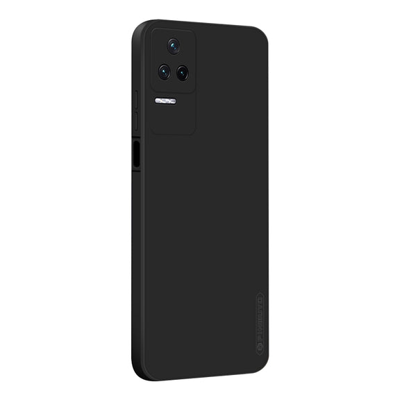 For Xiaomi Redmi K40S PINWUYO Sense Series Liquid Silicone TPU Phone Case(Black)