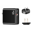 PD-65W USB-C / Type-C + QC3. 0 USB Laptop Charging Adapter, AU Plug / US Plug(Black) - Cable & Adapter by PMC Jewellery | Online Shopping South Africa | PMC Jewellery | Buy Now Pay Later Mobicred