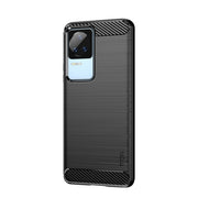 For Xiaomi Redmi K40S MOFI Gentleness Brushed Carbon Fiber Soft TPU Case(Black)