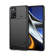 For Xiaomi Poco X4 Pro 5G MOFI Gentleness Brushed Carbon Fiber Soft TPU Case(Black) - Xiaomi Cases by MOFI | Online Shopping South Africa | PMC TechLife | Buy Now Pay Later Mobicred