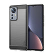 For Xiaomi 12 Pro MOFI Gentleness Brushed Carbon Fiber Soft TPU Case(Black) - Xiaomi Cases by MOFI | Online Shopping South Africa | PMC TechLife | Buy Now Pay Later Mobicred