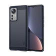 For Xiaomi 12 Pro MOFI Gentleness Brushed Carbon Fiber Soft TPU Case(Blue) - free shipping - PMC TechLife - Order now!