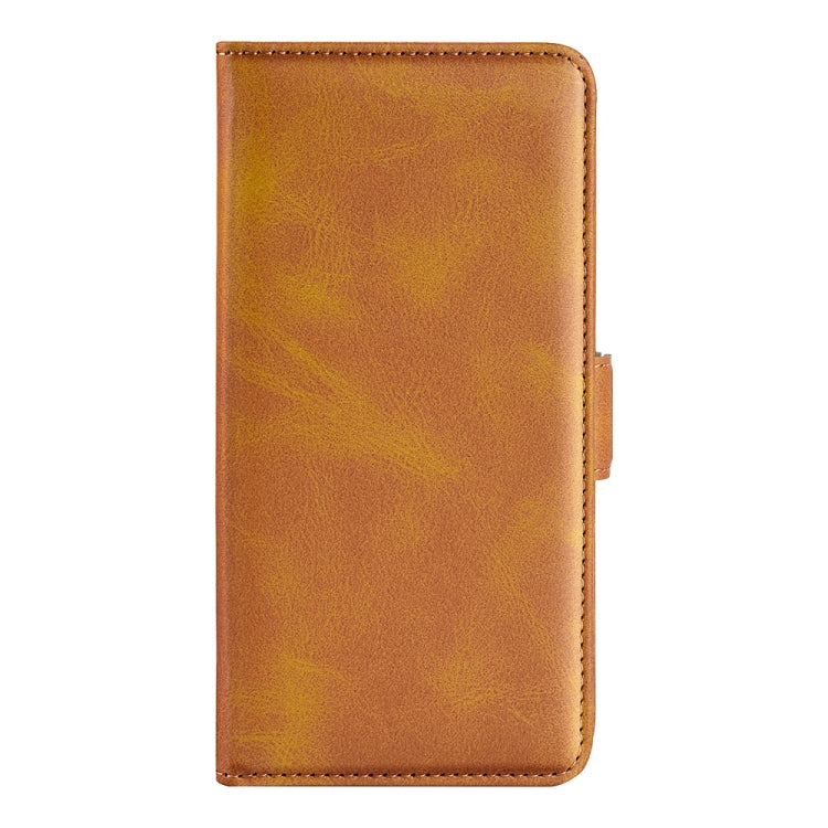 For Blackview A95 Dual-side Magnetic Buckle Leather Phone Case(Yellow)