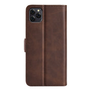 For Blackview A95 Dual-side Magnetic Buckle Leather Phone Case(Brown)