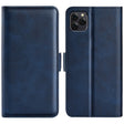 For Blackview A95 Dual-side Magnetic Buckle Leather Phone Case(Dark Blue) - More Brand by PMC TechLife | Online Shopping South Africa | PMC TechLife | Buy Now Pay Later Mobicred