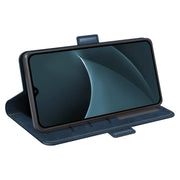 For Blackview A95 Dual-side Magnetic Buckle Leather Phone Case(Dark Blue)