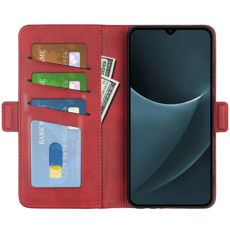 For Blackview A95 Dual-side Magnetic Buckle Leather Phone Case(Red)