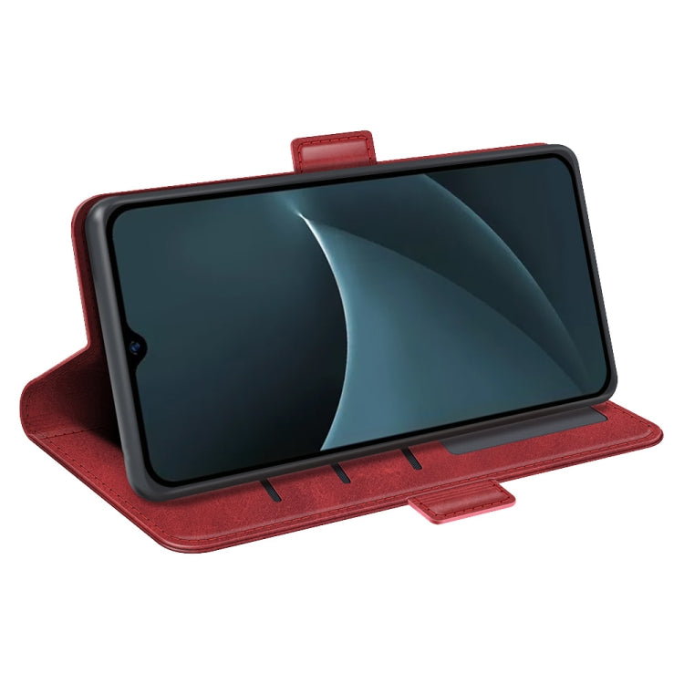 For Blackview A95 Dual-side Magnetic Buckle Leather Phone Case(Red)