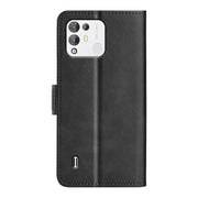 For Blackview A55 Pro Dual-side Magnetic Buckle Leather Phone Case(Black)