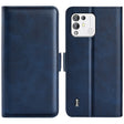 For Blackview A55 Pro Dual-side Magnetic Buckle Leather Phone Case(Dark Blue) - More Brand by PMC TechLife | Online Shopping South Africa | PMC TechLife | Buy Now Pay Later Mobicred