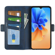 For Blackview A55 Pro Dual-side Magnetic Buckle Leather Phone Case(Dark Blue)