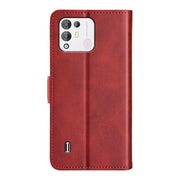 For Blackview A55 Pro Dual-side Magnetic Buckle Leather Phone Case(Red)