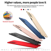 For Samsung Galaxy A33 5G MOFI Frosted PC Ultra-thin Hard Phone Case(Red)