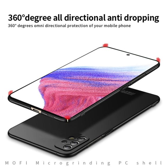 For Samsung Galaxy A53 5G MOFI Frosted PC Ultra-thin Hard Phone Case(Red)