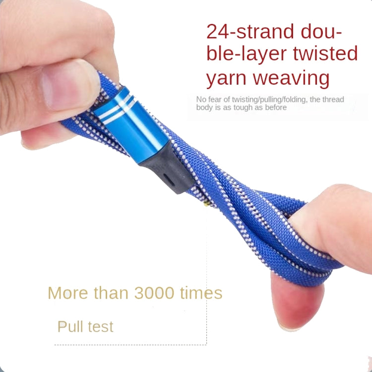 XJ-76 40W 5A 3 in 1 USB to 8 Pin + Type-C + Micro USB Super Flash Charging Cable, Length: 1.18m(Black)