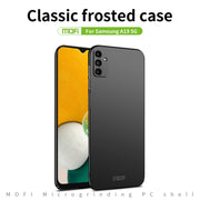 For Samsung Galaxy A13 5G MOFI Frosted PC Ultra-thin Hard Case(Black)