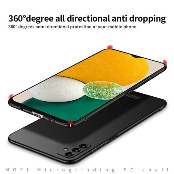 For Samsung Galaxy A13 5G MOFI Frosted PC Ultra-thin Hard Case(Black)