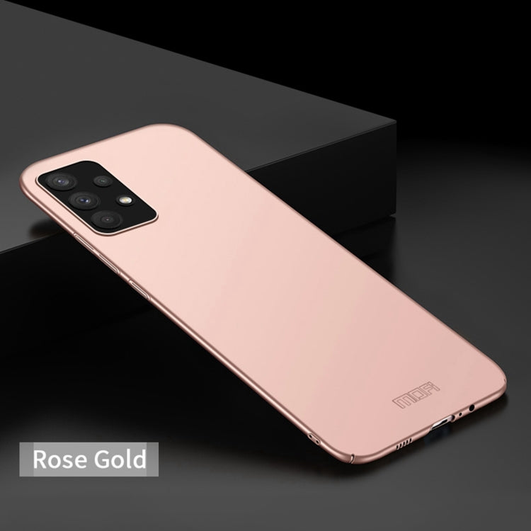 For Samsung Galaxy A32 4G MOFI Frosted PC Ultra-thin Hard Case(Rose Gold)
