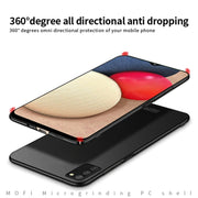 For Samsung Galaxy A02s EU / A03s / M02s / F02s MOFI Frosted PC Ultra-thin Hard Case(Black)
