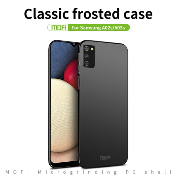 For Samsung Galaxy A02s EU / A03s / M02s / F02s MOFI Frosted PC Ultra-thin Hard Case(Red)